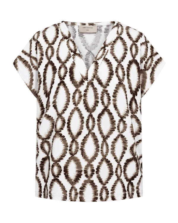 Freequent T-Shirt Floi Bruin 1