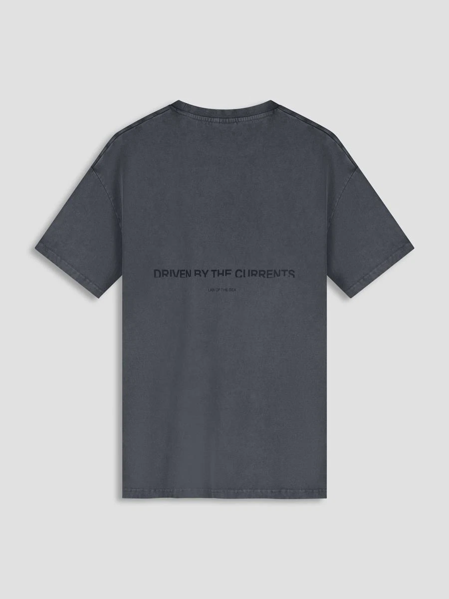 Law of the Sea T-Shirt Aqualis Garment Grijs 4