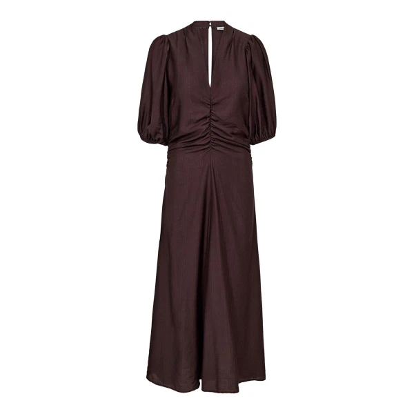 Co'Couture Jurk Hera Bruin 1