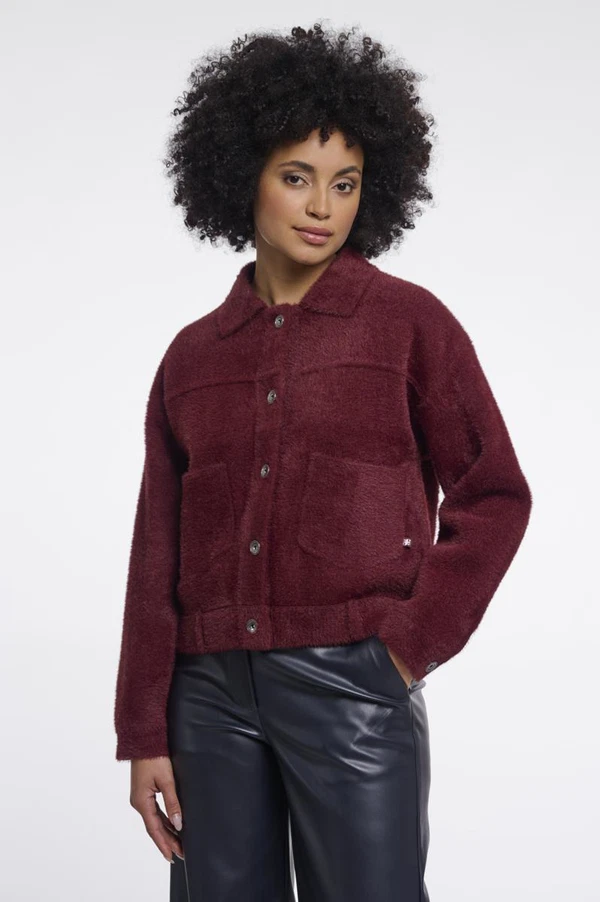 Rino & Pelle Vest Bubbly Rood 1