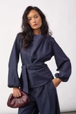 Co'Couture Blouse Luna Blauw 1