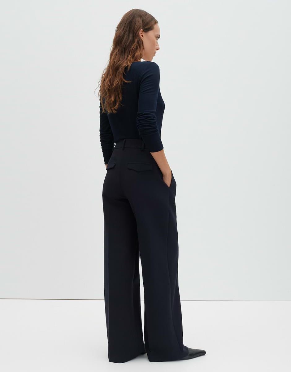 SOMEDAY Pantalon Catsby Line Blauw 6