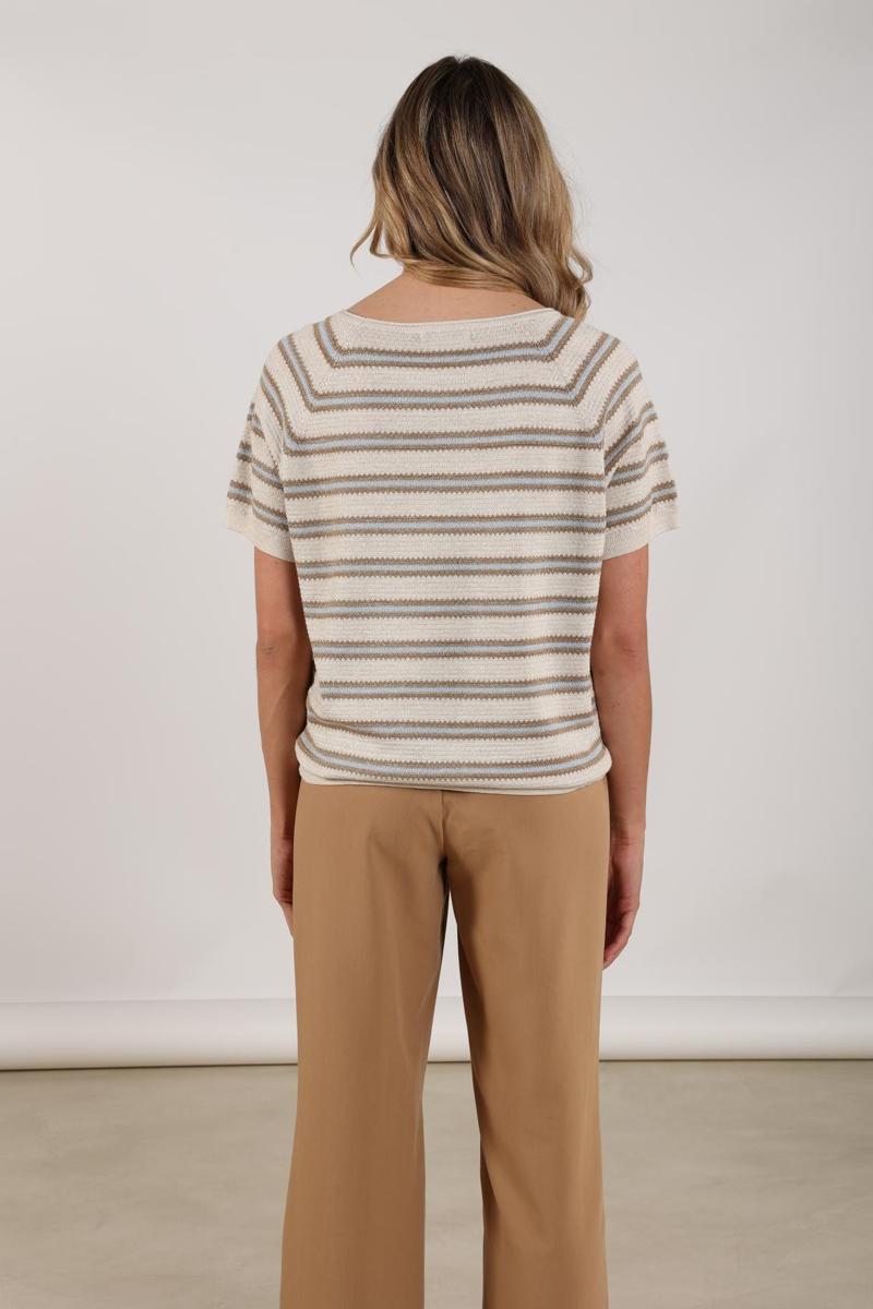 NUKUS T-shirt Rachel Beige 3