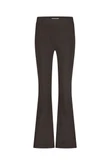Studio Anneloes Pantalon Flair LONG bonded Bruin 2