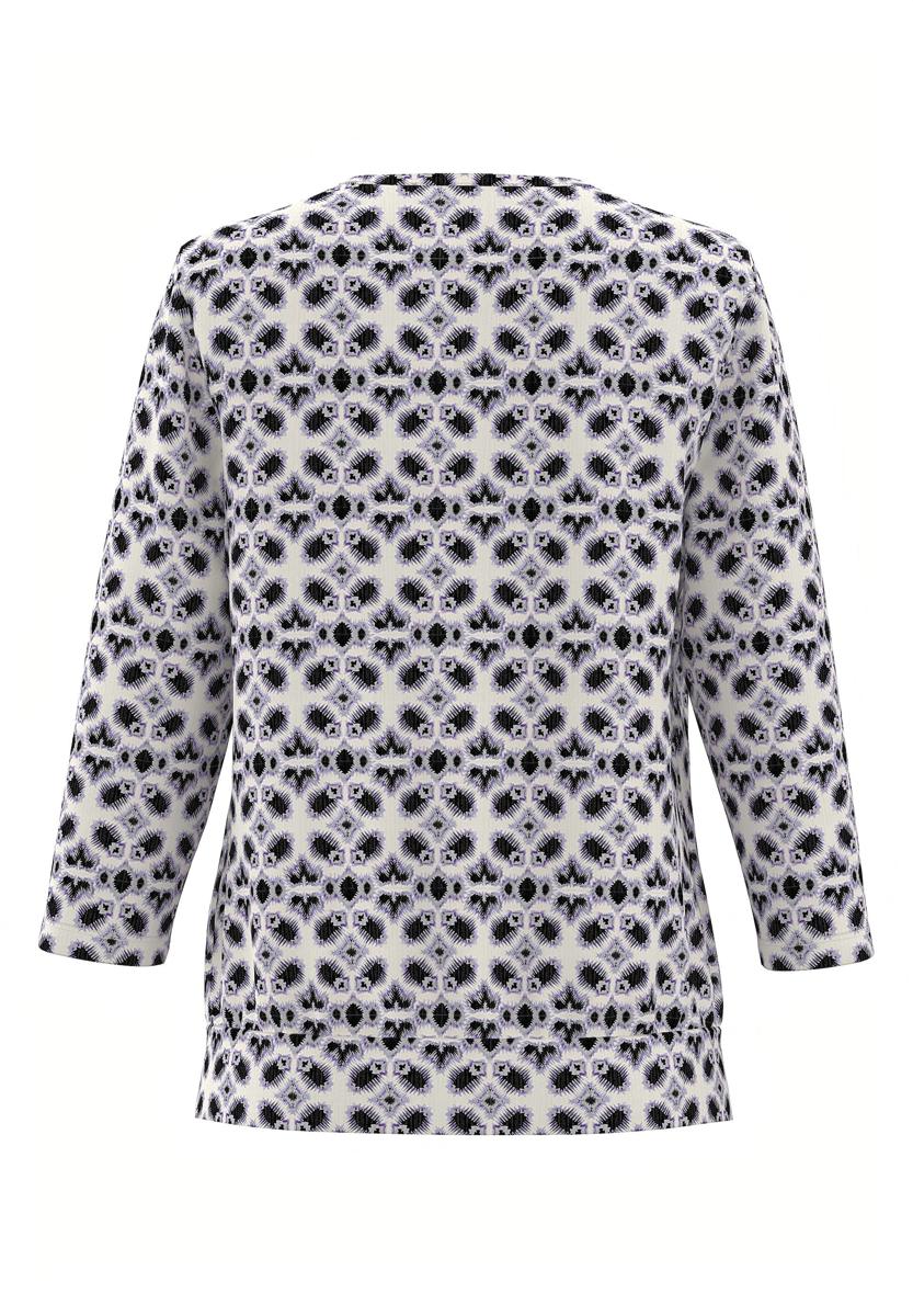 Frank Walder Blouse NOS726423 Paars 2