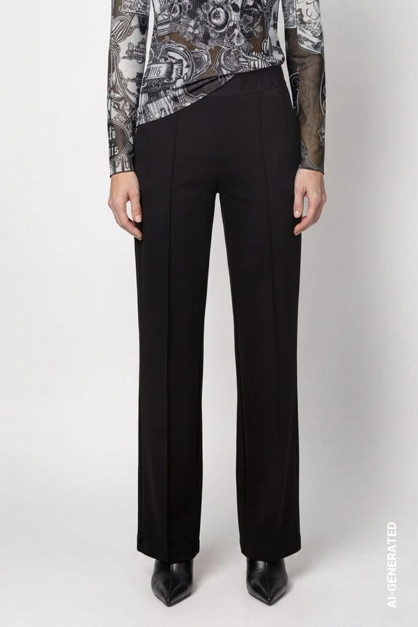 Monari Pantalon 810117 Zwart 1