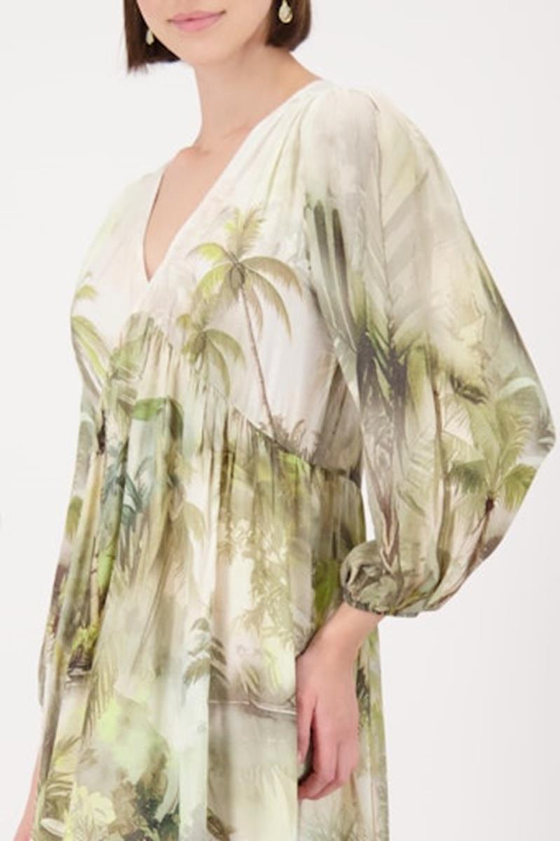Monari Jurk 410697 Groen 4