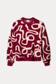 POM Amsterdam Trui SP9766 Rood 1