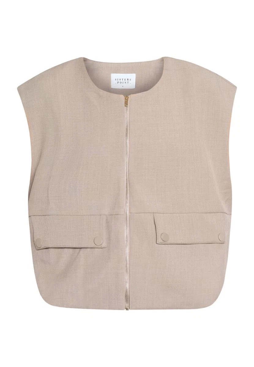 Sisters Point Gilet Garwin-Ve3 Beige 2