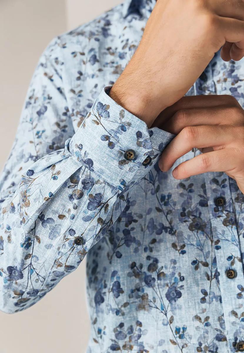 State of Art Overhemd 214-25259 Blauw 5