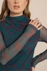 Studio Anneloes Longsleeve Rachel Blurred Groen 5