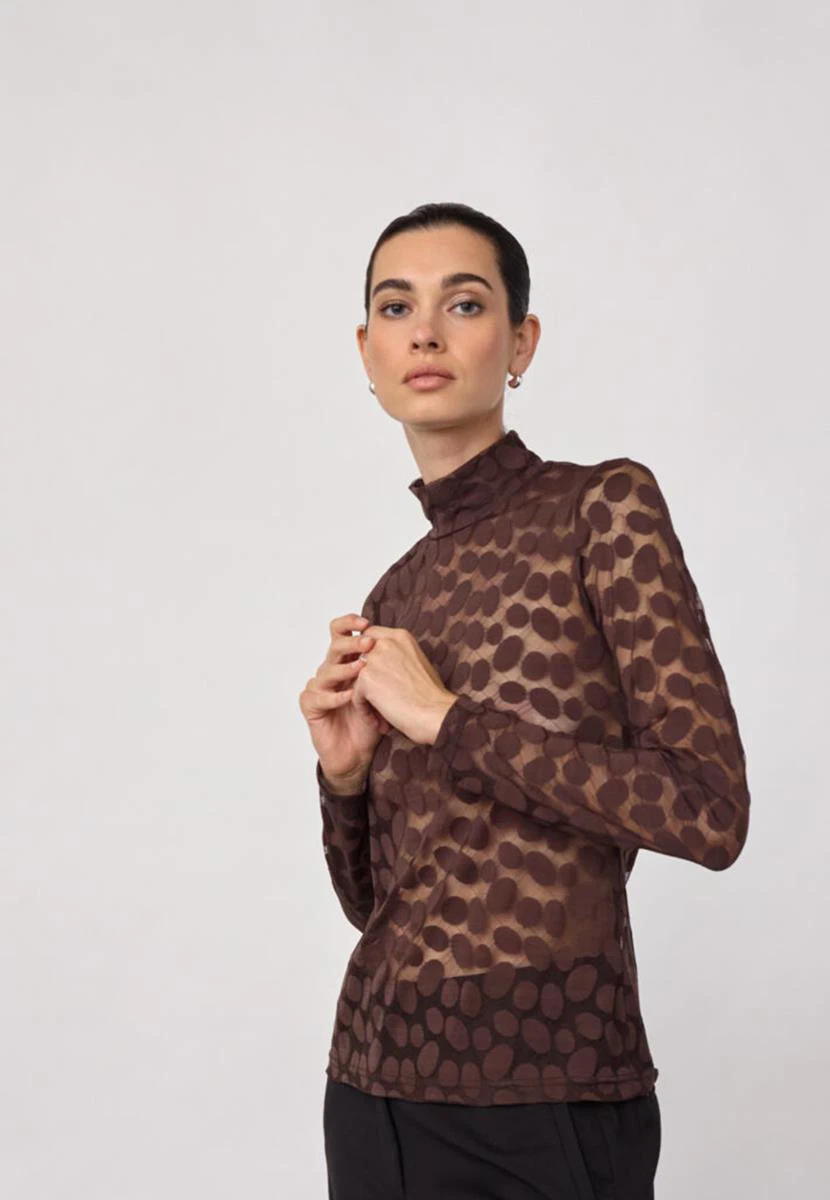 Co'Couture Longsleeve Penola Bruin 1