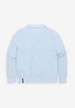 Butcher of Blue Trui Boucle Blauw 5