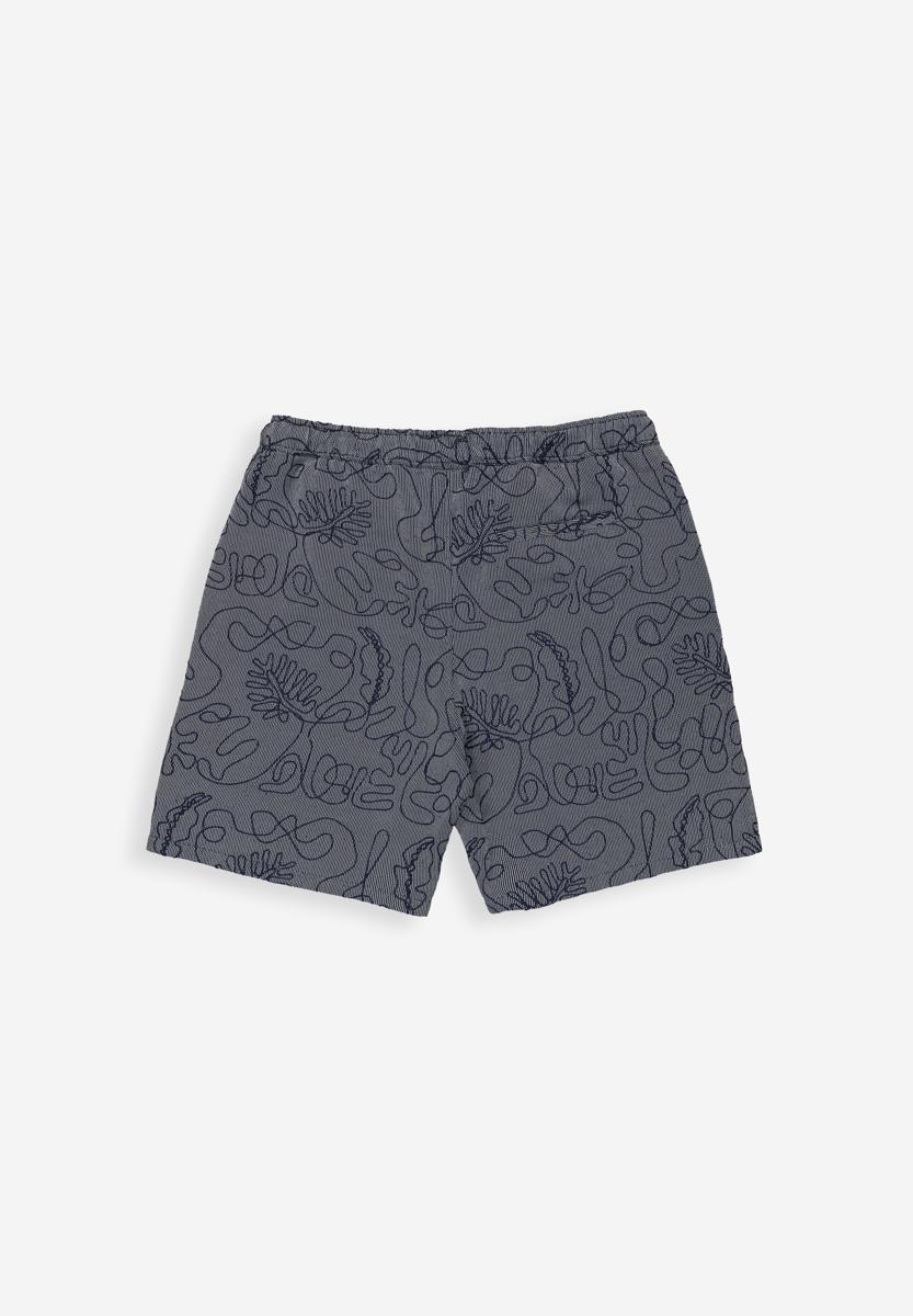 Butcher of Blue Korte Broek M2611055 Blauw 2