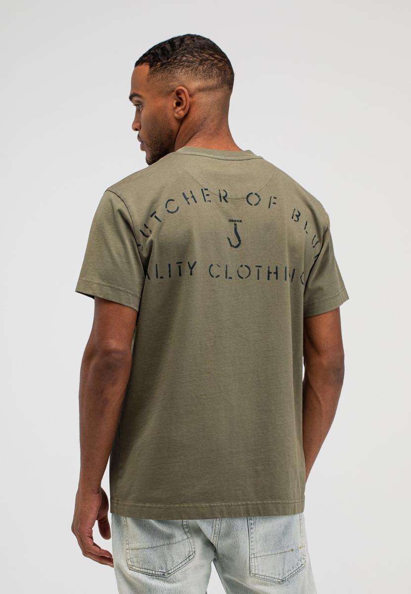Butcher of Blue T-Shirt M2613040 Groen 5