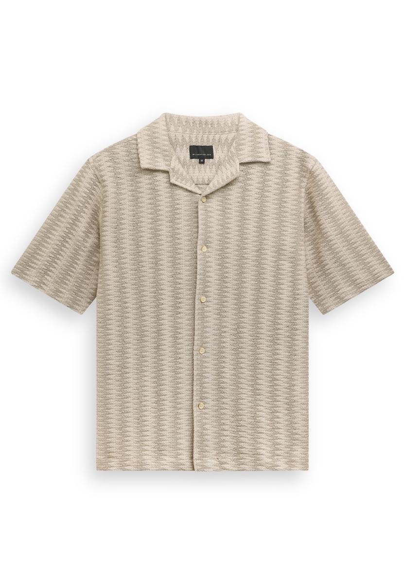 BlueFields Overhemd 26236043 Grijs 1