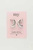 My Jewellery Oorbellen MJ10709 Zilver 2