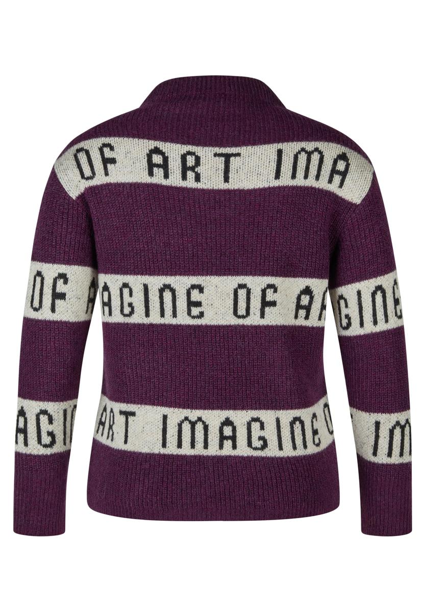 Rabe Trui 55-222608 Paars 4