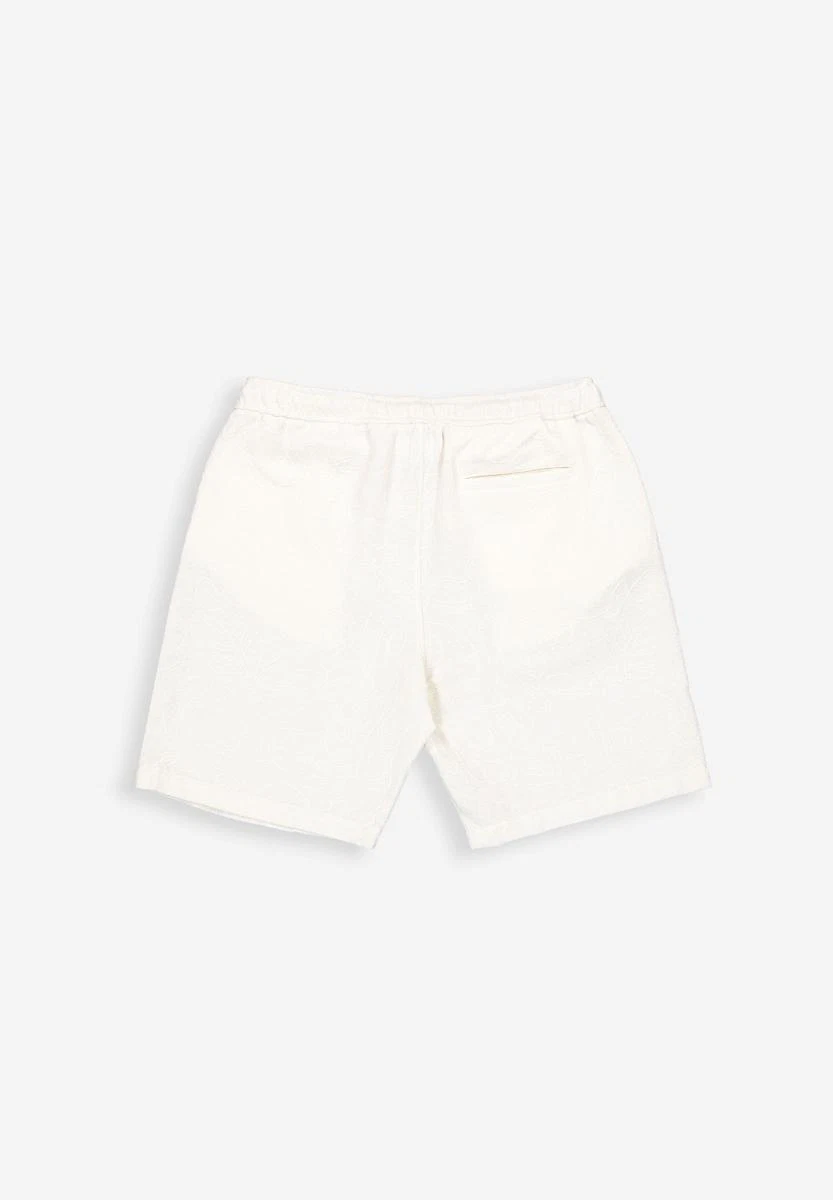 Butcher of Blue Korte Broek Alex Embro Wit 4
