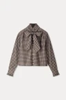 POM Amsterdam Blouse SP9732 Bruin 2