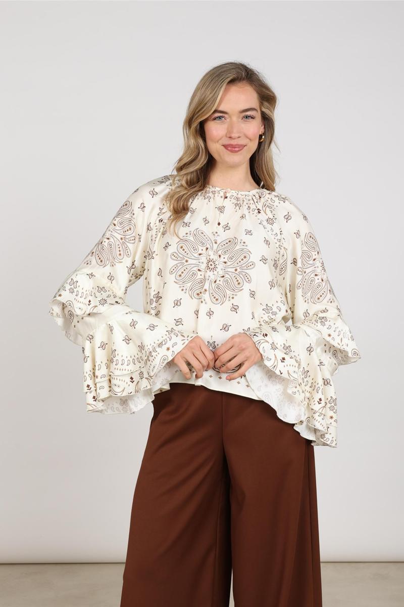 NUKUS Blouse NKF02202 Off-White 3