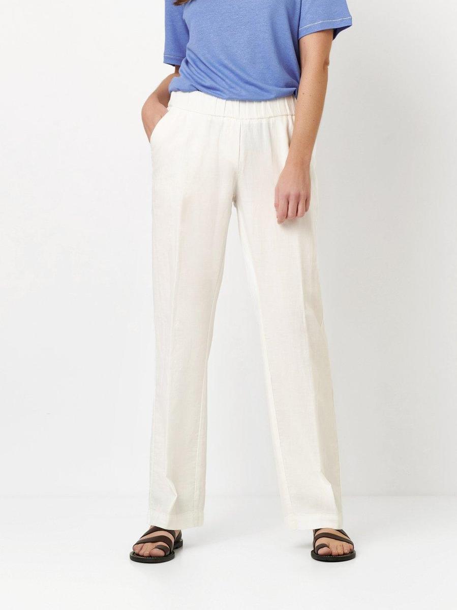TONI Pantalon Pia Wide 71-23/1818-33 Off-White 1