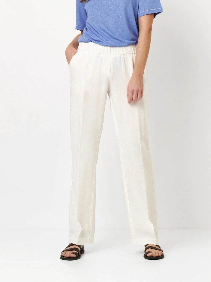 TONI Pantalon Pia Wide 71-23/1818-33 Off-White 1
