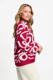 POM Amsterdam Trui SP9766 Rood 3
