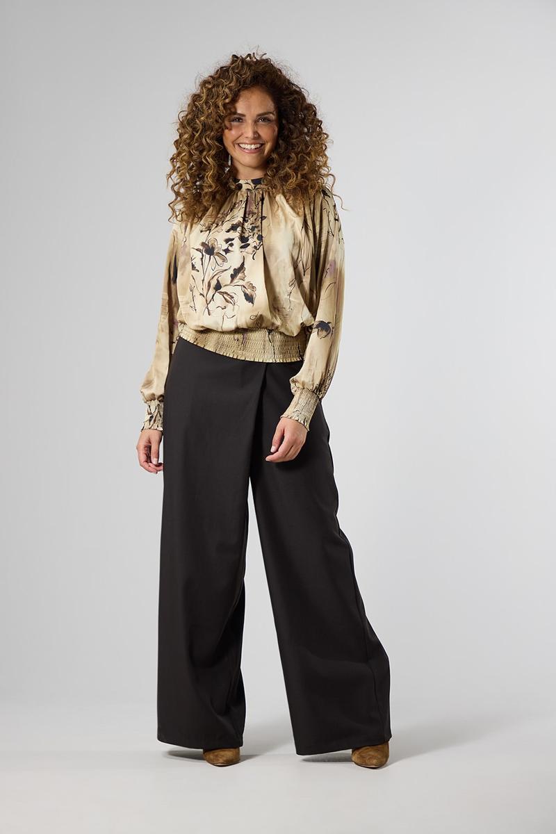 Label DOT Blouse 2621006 Bruin 6