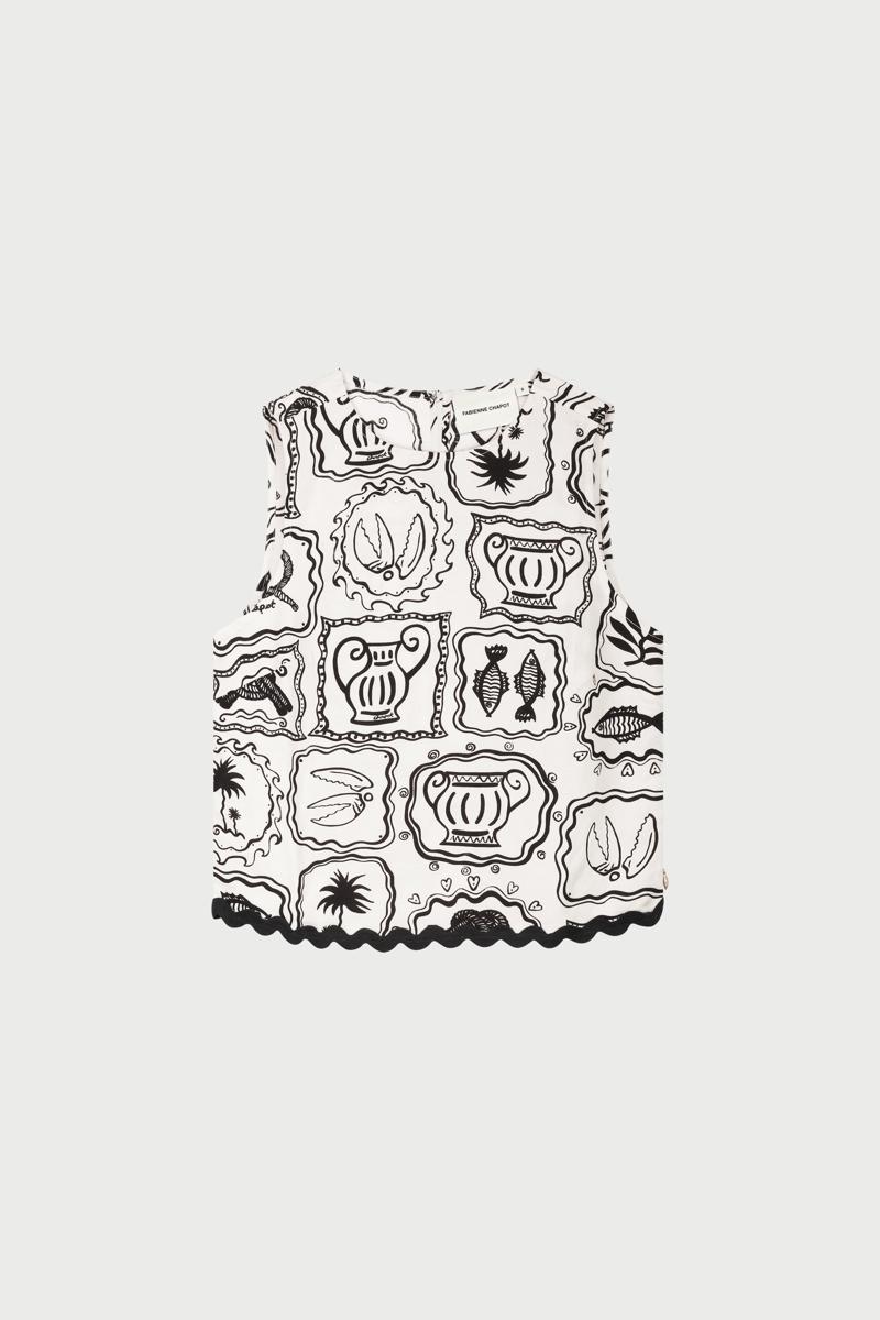 Fabienne Chapot Top Porto Off-White 2