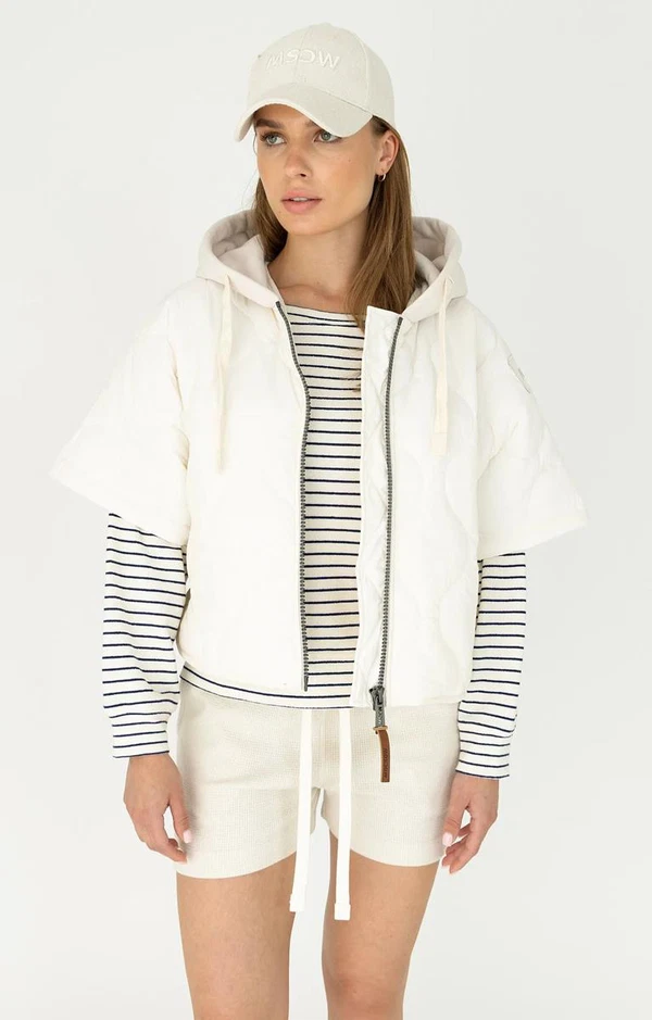 Moscow Bodywarmer Tony Off-White 1