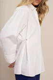 Studio Anneloes Blouse Arina poplin blou Wit 4