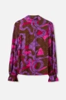 POM Amsterdam Blouse SP9782 Bruin 2