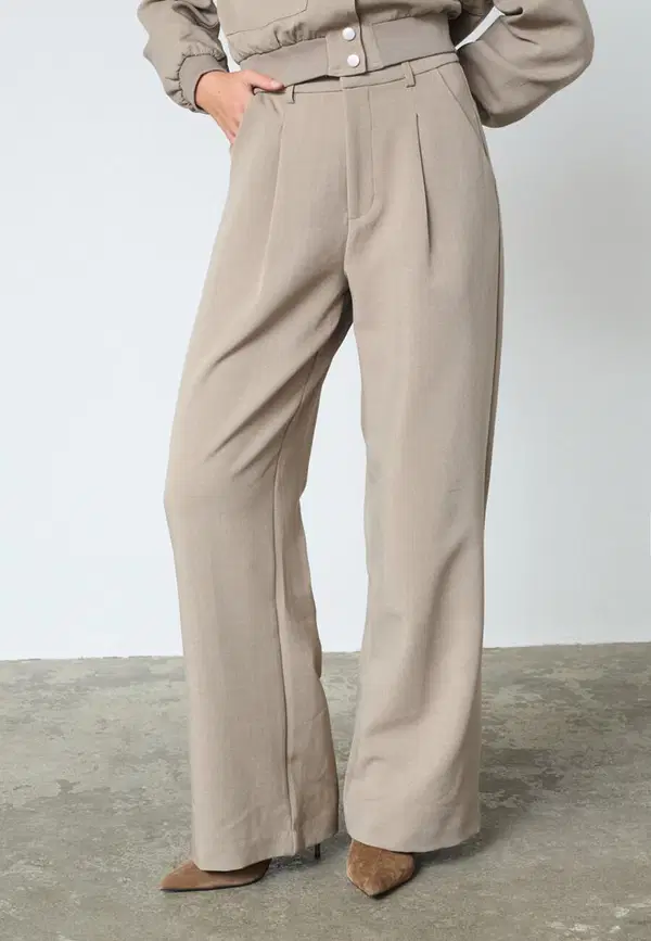 Sisters Point Pantalon Great-Pa3 Beige 1