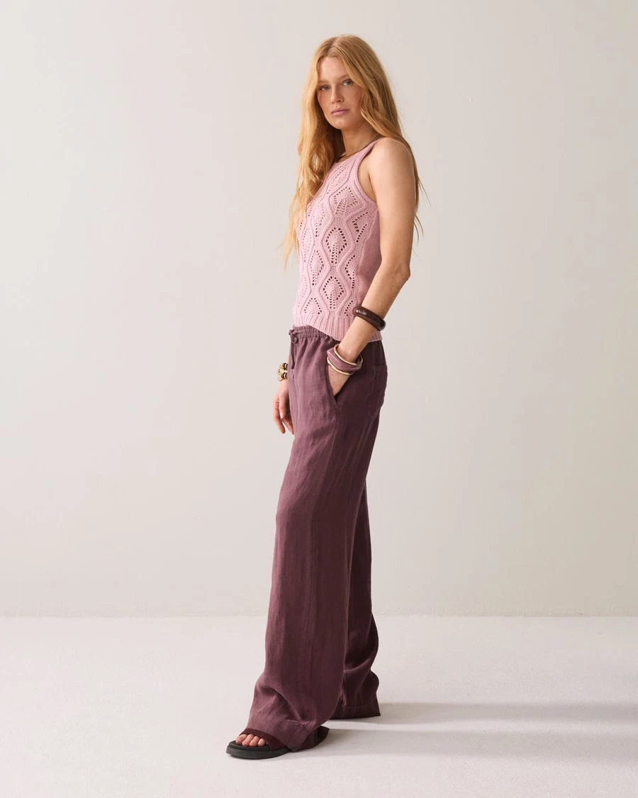 Summum Pantalon 4s2984-12477 Paars 3