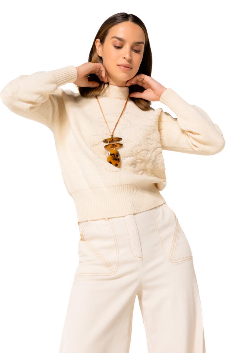 Caroline Biss Trui 4215 Off-White 1