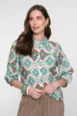 Geisha Blouse 63453-20 Blauw 1