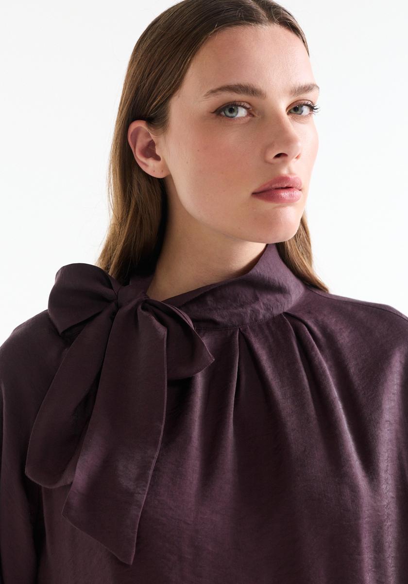 Jansen Amsterdam Blouse IRIS W26.4 Paars 5