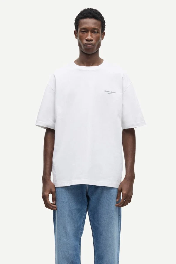 Samsøe Samsøe T-Shirt Sauni Wit 1