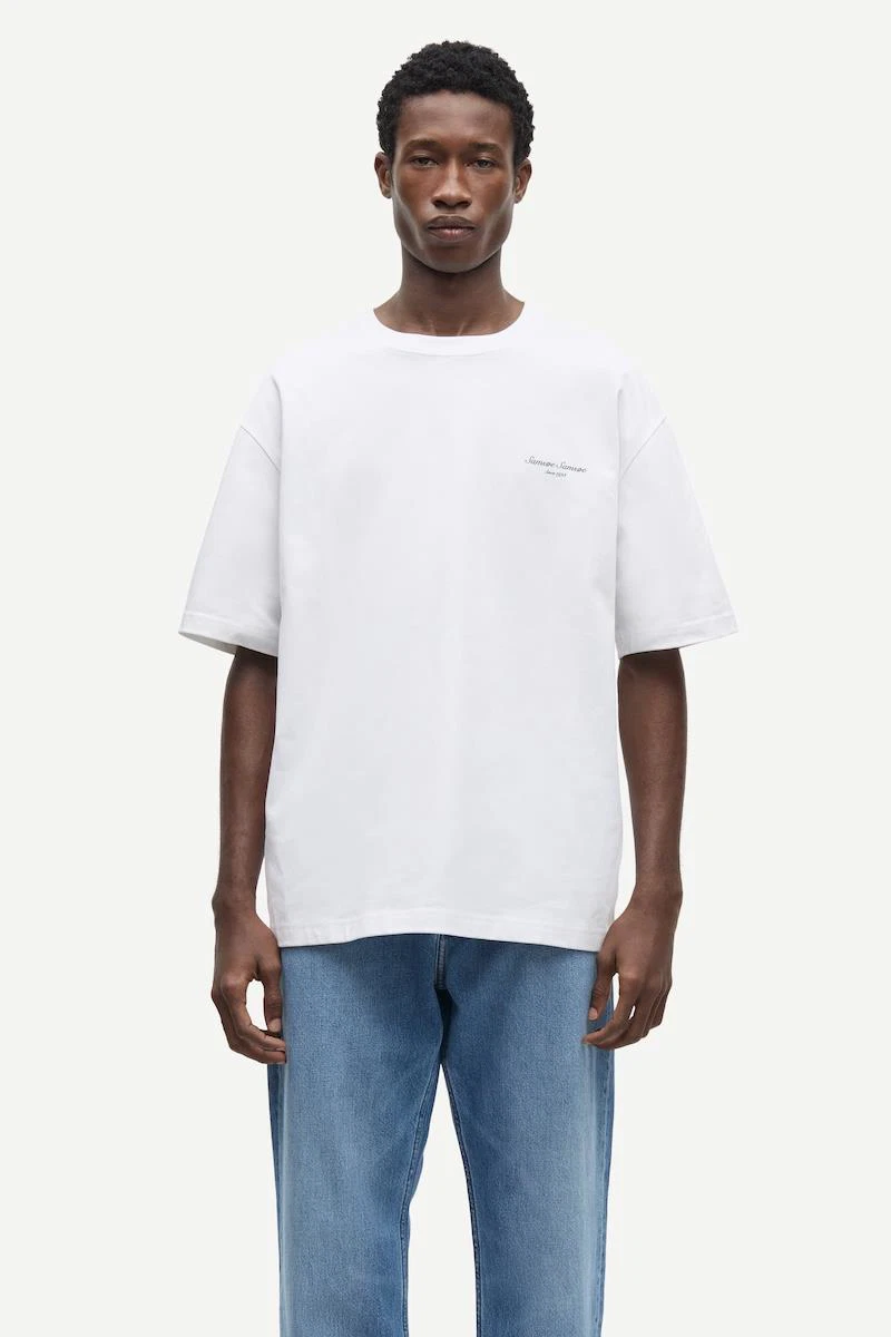 Samsøe Samsøe T-Shirt Sauni Wit 1