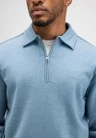 Butcher of Blue Trui Clifen Zip Blauw 5