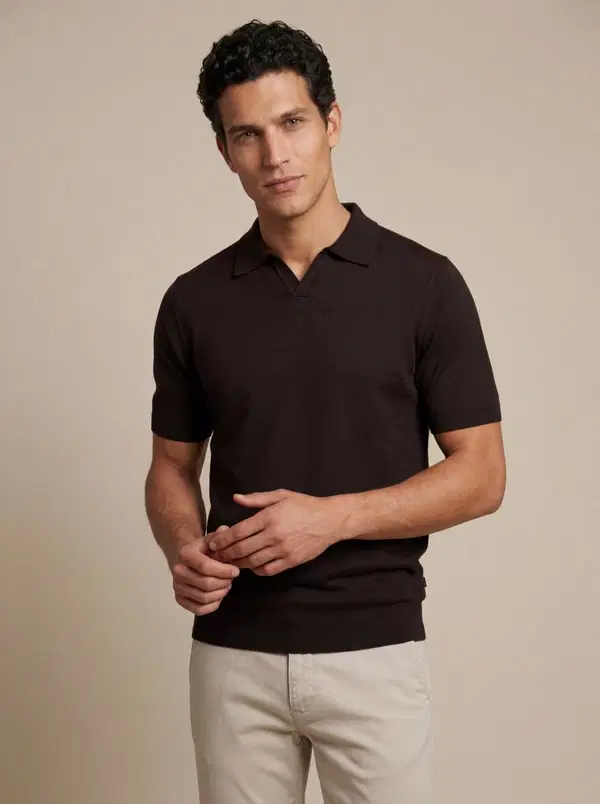 Cavallaro Polo 116261033 Bruin 1