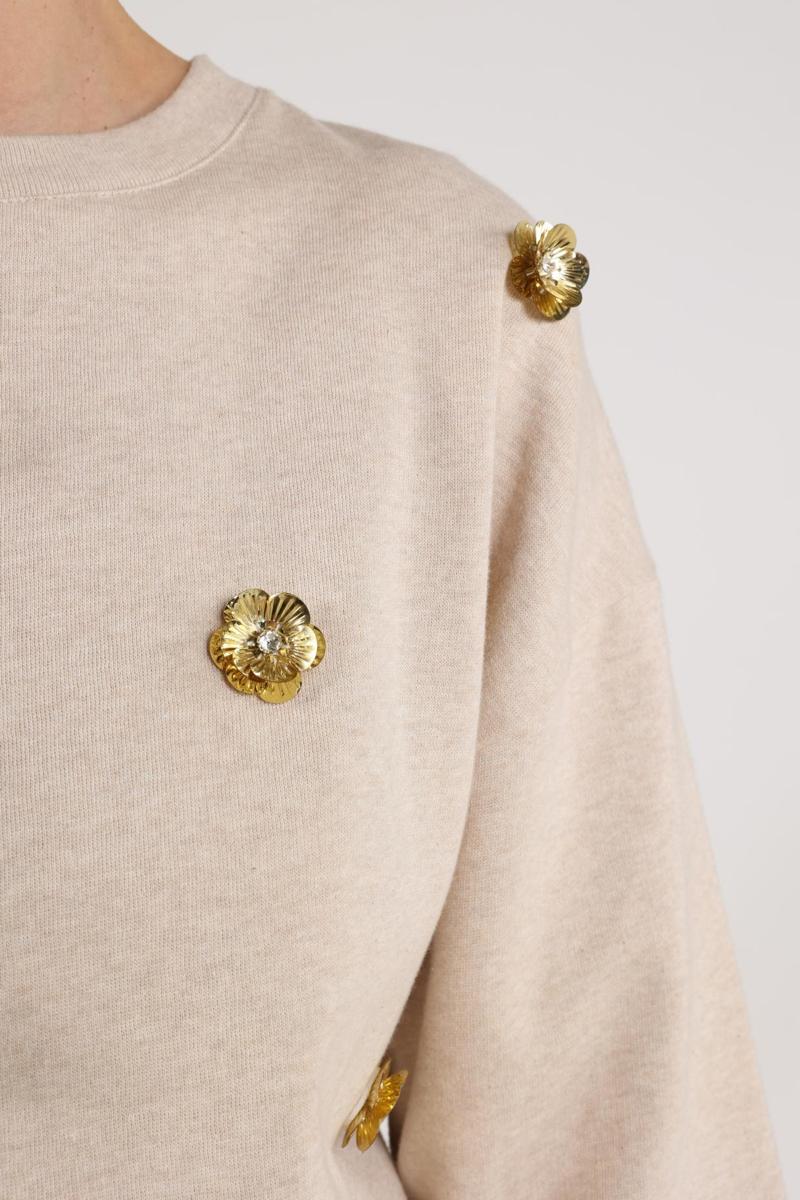 NUKUS Sweater Beatriz Beige 5