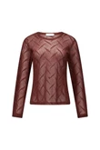 Studio Anneloes Longsleeve Reagan lace top Bruin 1