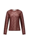 Studio Anneloes Longsleeve Reagan lace top Bruin 1