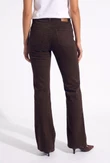 Florèz Jeans Ana Flared Pocket Bruin 3
