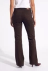 Florèz Jeans Ana Flared Pocket Bruin 3