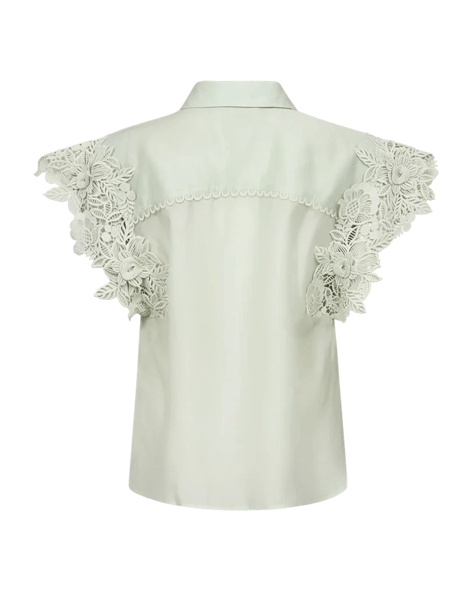 Copenhagen Muse Blouse Molly Groen 3