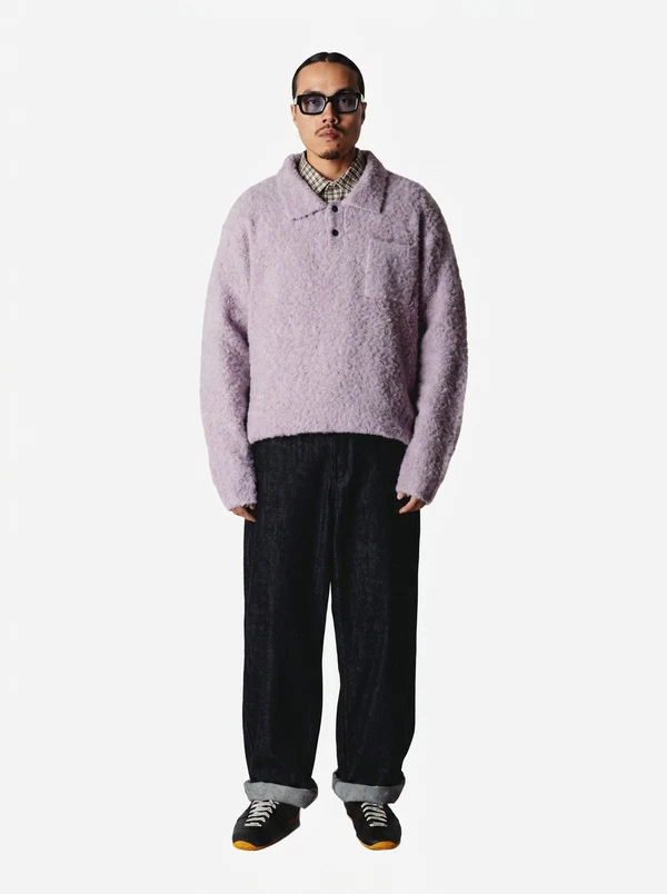 WOODBIRD Polo Dom Paars 1