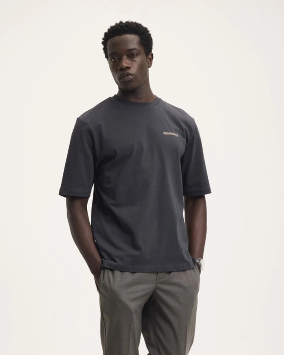 The GoodPeople T-Shirt Tex Grijs 4